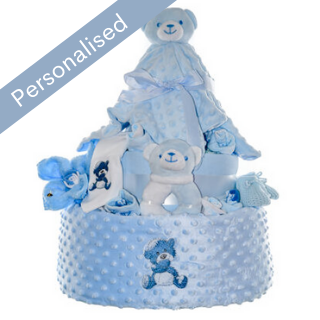 Personalised best sale nappy cake